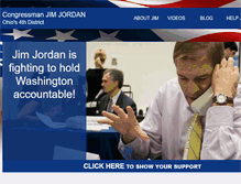 Tablet Screenshot of jimjordanforcongress.com